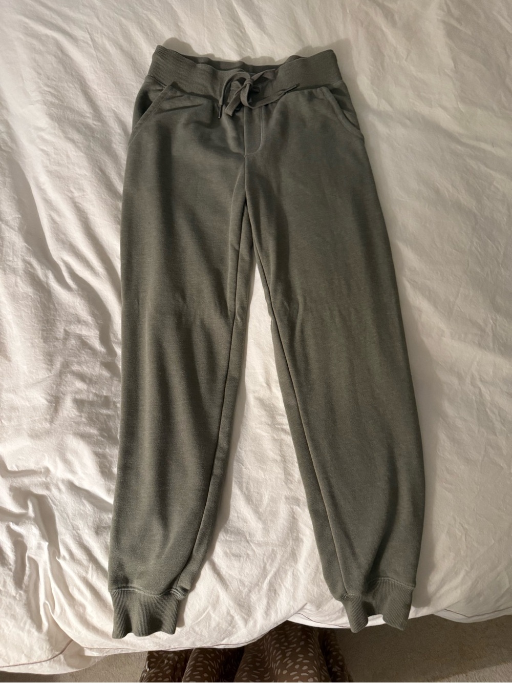 Z Supply Women’s Olive Green Jogger Pants - Casual Pull-On Sweatpants
